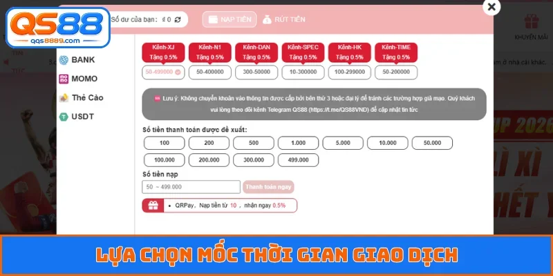 Nạp Tiền QS88 - Hướng Dẫn Chi Tiết Quy Trình Chuyển Vốn