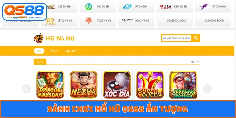 Nổ Hũ QS88 - Sảnh Cược Đổi Thưởng Tích Lũy Jackpot
