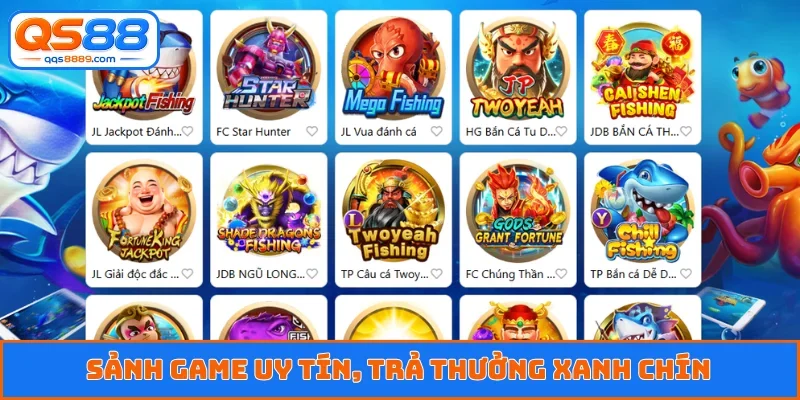 Bắn Cá QS88 - Điểm Đến Dành Cho Ngư Thủ Ở Việt Nam